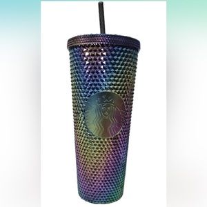 Starbucks Halloween 2023 Oil Slick Rainbow Iridescent Venti Tumbler 24oz